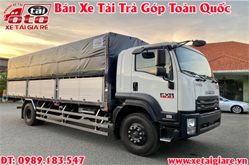 XE TẢI ISUZU FVR 900 8.2 TẤN THÙNG 9M7 FVR34UE4 | Xe Tải Isuzu 8T2 FVR900 Thùng Bửng Nhôm